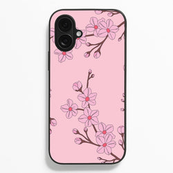 Cherry Blossom Pattern  - Floral Phone Case for iPhone 16 Plus