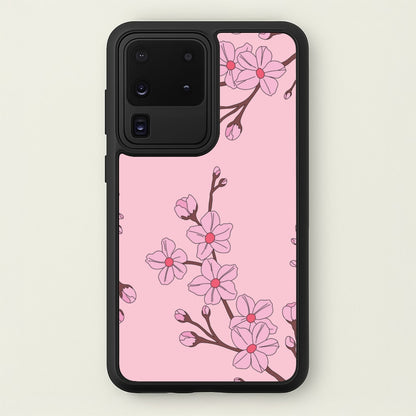 Cherry Blossom Pattern  - Floral Phone Case for Galaxy S20 Ultra