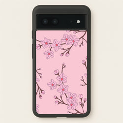 Cherry Blossom Pattern  - Floral Phone Case for Google Pixel 7