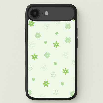 Flower Types Pattern Green Phone Case for iPhone 17 Air