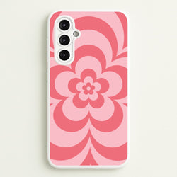 Pink Abstract Flower Pattern   - Floral Phone Case for Galaxy A14