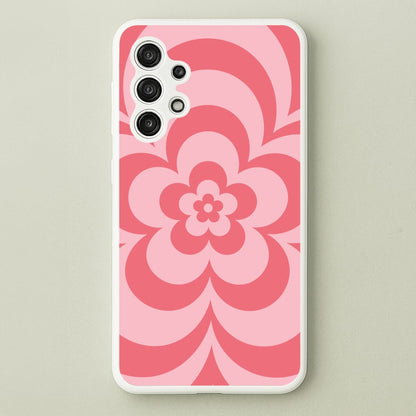 Pink Abstract Flower Pattern   - Floral Phone Case for Galaxy A13
