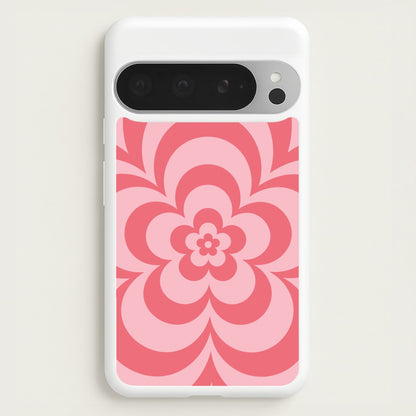 Pink Abstract Flower Pattern   - Floral Phone Case for Google Pixel 9 Pro XL
