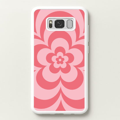 Pink Abstract Flower Pattern   - Floral Phone Case for Galaxy S8