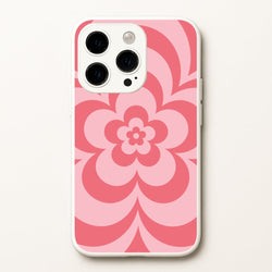 Pink Abstract Flower Pattern   - Floral Phone Case for iPhone 14 Pro Max
