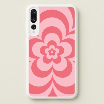 Pink Abstract Flower Pattern   - Floral Phone Case for Huawei P20 Pro
