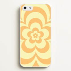 Yellow Abstract Flower Pattern   - Floral Phone Case for iPhone 5 / 5s / SE 2016