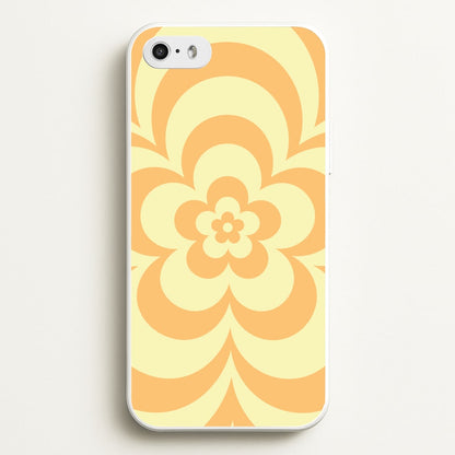 Yellow Abstract Flower Pattern   - Floral Phone Case for iPhone 5 / 5s / SE 2016