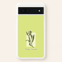 Beauty Is Immortal Press Flower  - Floral Phone Case for Google Pixel 7