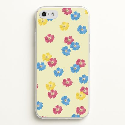 Pastel Pressed Flowers Pattern  - Floral Phone Case for iPhone 5 / 5s / SE 2016