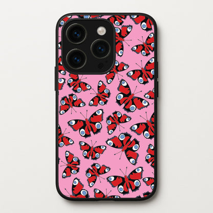 Red Butterfly - Butterfly Patterns  - Butterfly Patterns Phone Case for iPhone 15 Pro