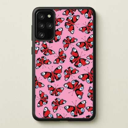 Red Butterfly - Butterfly Patterns  - Butterfly Patterns Phone Case for Galaxy S20 Plus