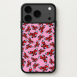 Red Butterfly - Butterfly Patterns Phone Case for iPhone 17 Pro