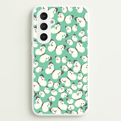 White Butterfly - Butterfly Patterns  - Butterfly Patterns Phone Case for Galaxy S23FE