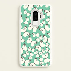 White Butterfly - Butterfly Patterns  - Butterfly Patterns Phone Case for Galaxy S9 Plus
