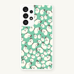 White Butterfly - Butterfly Patterns  - Butterfly Patterns Phone Case for Galaxy A33