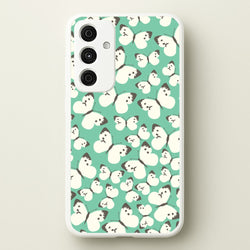 White Butterfly - Butterfly Patterns  - Butterfly Patterns Phone Case for Galaxy A55