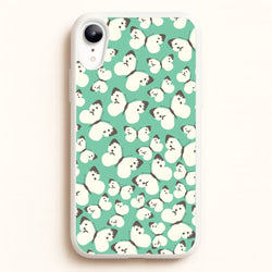 White Butterfly - Butterfly Patterns  - Butterfly Patterns Phone Case for iPhone XR