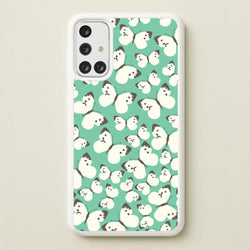 White Butterfly - Butterfly Patterns  - Butterfly Patterns Phone Case for Galaxy A71
