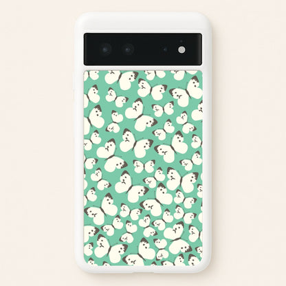 White Butterfly - Butterfly Patterns  - Butterfly Patterns Phone Case for Google Pixel 6
