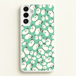 White Butterfly - Butterfly Patterns  - Butterfly Patterns Phone Case for Galaxy A34