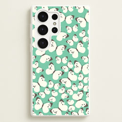 White Butterfly - Butterfly Patterns  - Butterfly Patterns Phone Case for Galaxy S25 Ultra