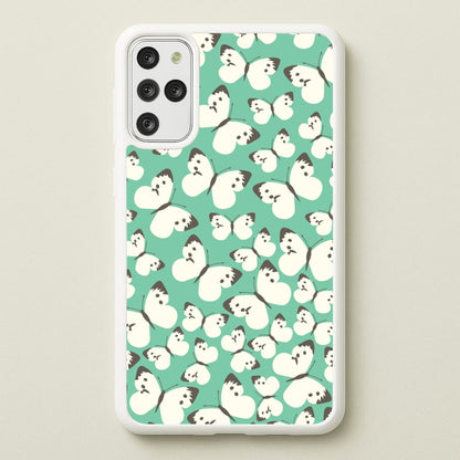 White Butterfly - Butterfly Patterns  - Butterfly Patterns Phone Case for Galaxy S20 Plus