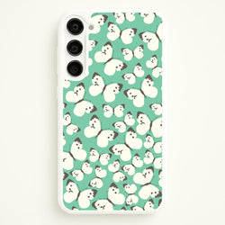 White Butterfly - Butterfly Patterns  - Butterfly Patterns Phone Case for Galaxy S23 Plus