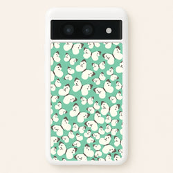 White Butterfly - Butterfly Patterns  - Butterfly Patterns Phone Case for Google Pixel 8a