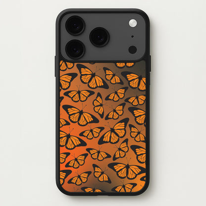 Orange Gradient Butterfly - Butterfly Patterns Phone Case for iPhone 17 Pro Max