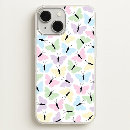 Multi Coloured Butterfly - Butterfly Patterns  - Butterfly Patterns Phone Case for iPhone 13