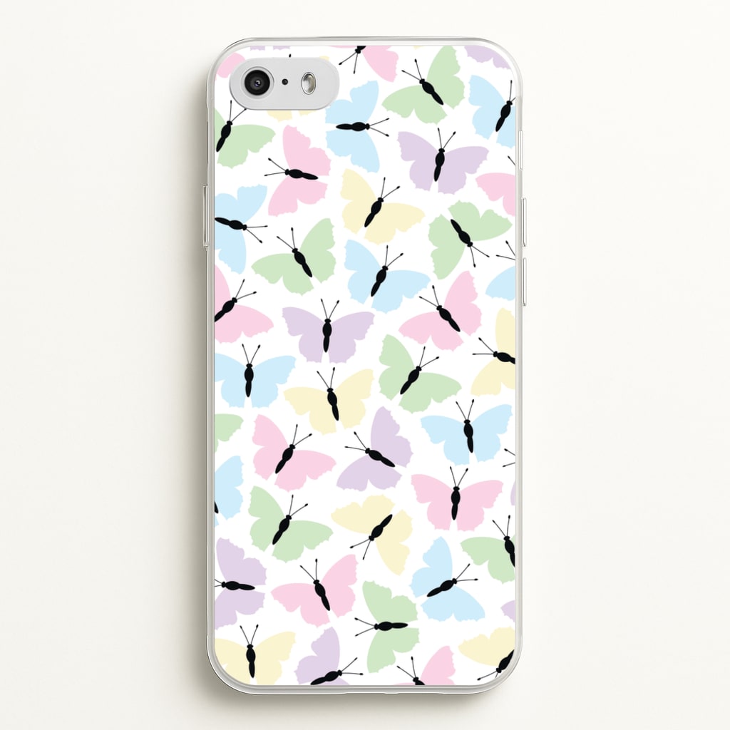 Multi Coloured Butterfly - Butterfly Patterns  - Butterfly Patterns Phone Case for iPhone 5 / 5s / SE 2016