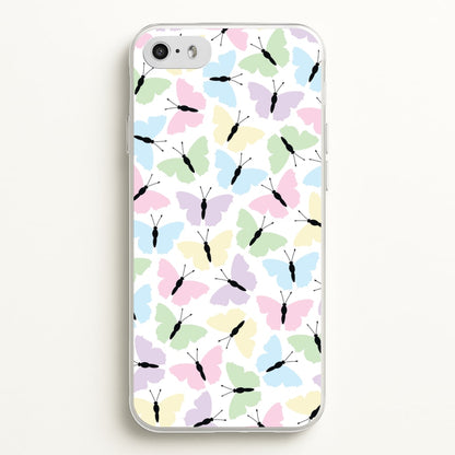 Multi Coloured Butterfly - Butterfly Patterns  - Butterfly Patterns Phone Case for iPhone 5 / 5s / SE 2016