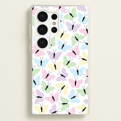 Multi Coloured Butterfly - Butterfly Patterns  - Butterfly Patterns Phone Case for Galaxy S25 Ultra