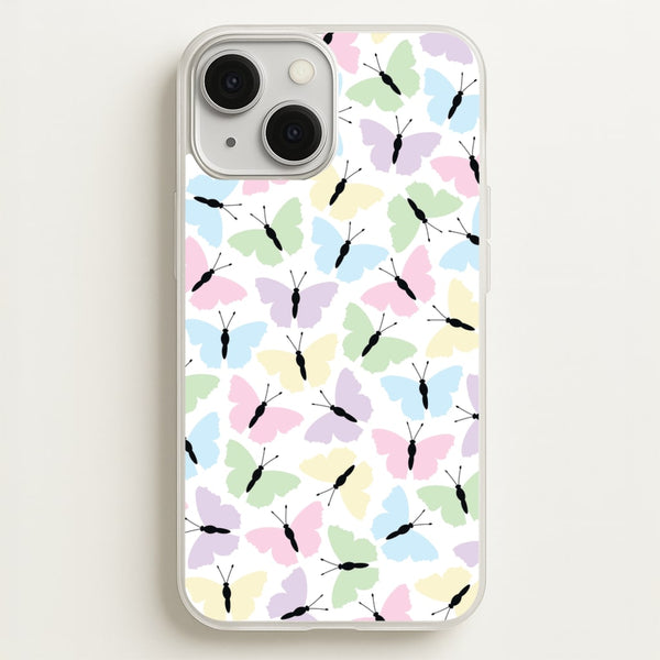 Multi Coloured Butterfly - Butterfly Patterns  - Butterfly Patterns Phone Case for iPhone 13 Mini