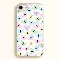 Multi Coloured Butterfly - Butterfly Patterns  - Butterfly Patterns Phone Case for iPhone 6 / 7 / 8 / SE