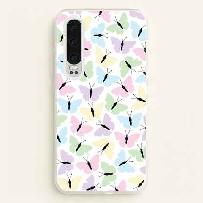 Multi Coloured Butterfly - Butterfly Patterns  - Butterfly Patterns Phone Case for Huawei P30
