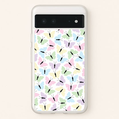 Multi Coloured Butterfly - Butterfly Patterns  - Butterfly Patterns Phone Case for Google Pixel 6