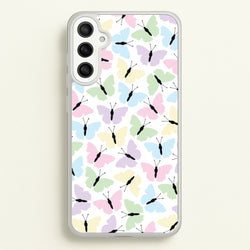 Multi Coloured Butterfly - Butterfly Patterns  - Butterfly Patterns Phone Case for Galaxy A34