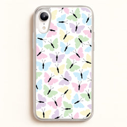 Multi Coloured Butterfly - Butterfly Patterns  - Butterfly Patterns Phone Case for iPhone XR