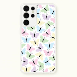 Multi Coloured Butterfly - Butterfly Patterns  - Butterfly Patterns Phone Case for Galaxy S21 Ultra