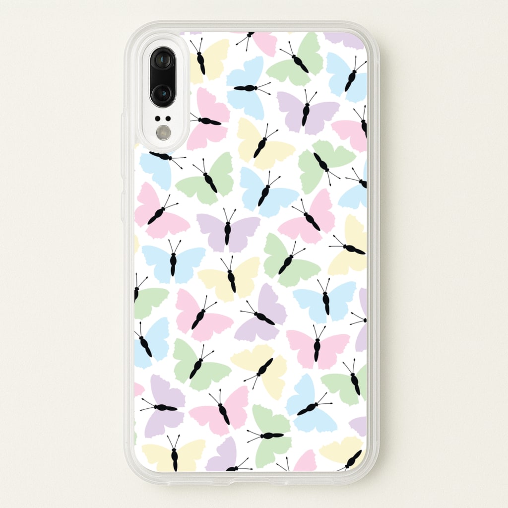 Multi Coloured Butterfly - Butterfly Patterns  - Butterfly Patterns Phone Case for Huawei P20