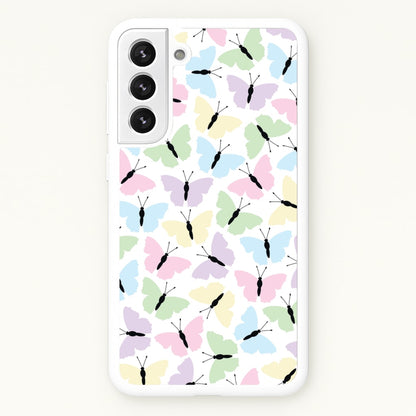 Multi Coloured Butterfly - Butterfly Patterns  - Butterfly Patterns Phone Case for Galaxy S22 Plus