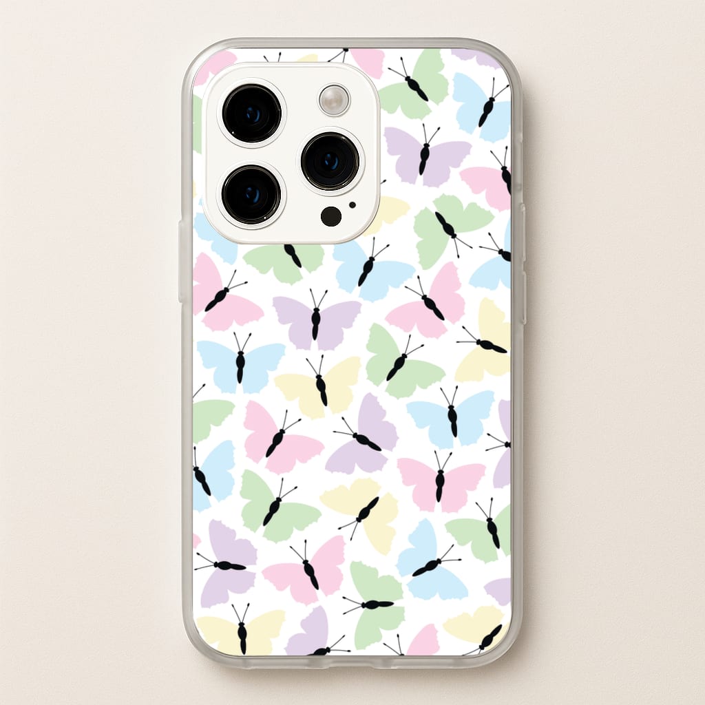 Multi Coloured Butterfly - Butterfly Patterns  - Butterfly Patterns Phone Case for iPhone 14 Pro