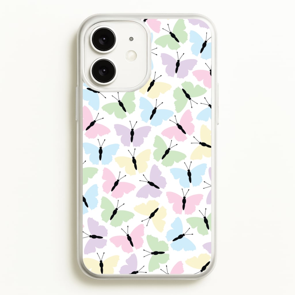 Multi Coloured Butterfly - Butterfly Patterns  - Butterfly Patterns Phone Case for iPhone 11
