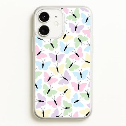 Multi Coloured Butterfly - Butterfly Patterns  - Butterfly Patterns Phone Case for iPhone 11