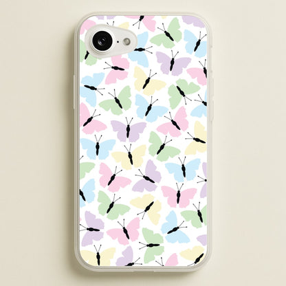 Multi Coloured Butterfly - Butterfly Patterns  - Butterfly Patterns Phone Case for iPhone 16e