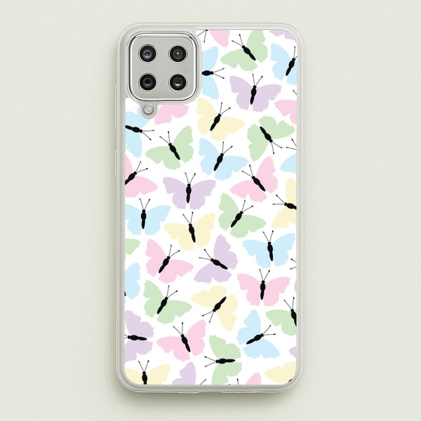 Multi Coloured Butterfly - Butterfly Patterns  - Butterfly Patterns Phone Case for Galaxy A12