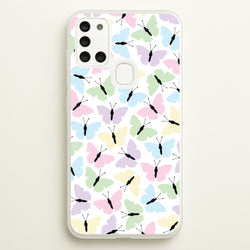 Multi Coloured Butterfly - Butterfly Patterns  - Butterfly Patterns Phone Case for Galaxy A21s