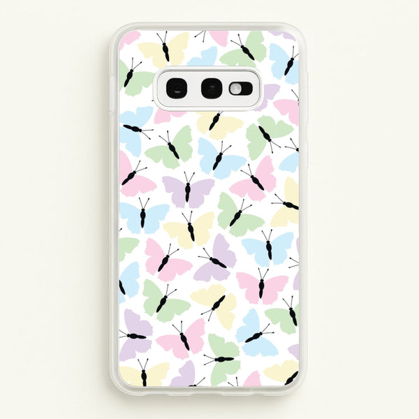 Multi Coloured Butterfly - Butterfly Patterns  - Butterfly Patterns Phone Case for Galaxy S10e